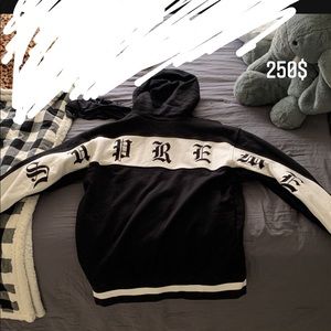 I am selling a old English supreme jacket